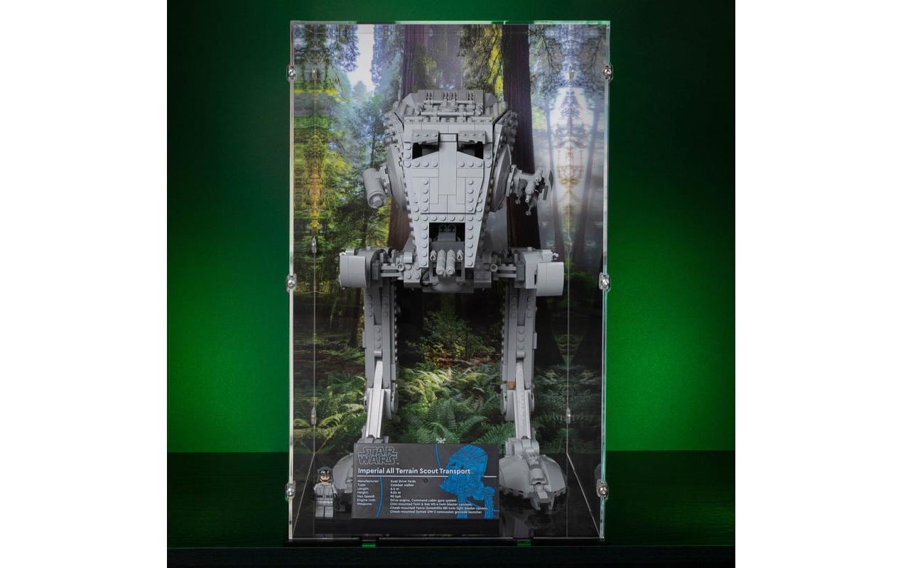 iDisplayit Acryl-Display für LEGO 75417 Star Wars AT-ST Kampfläufer