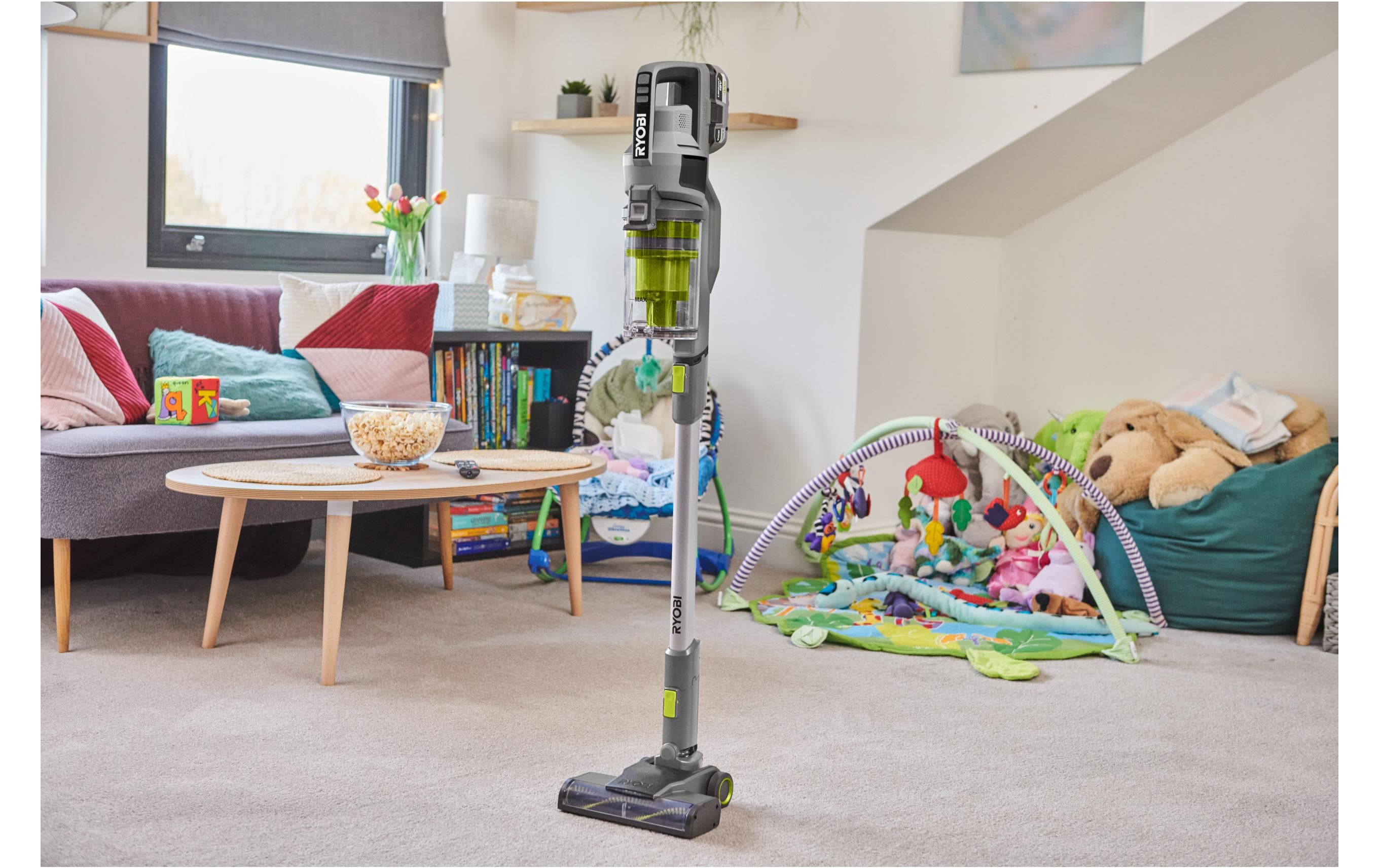 RYOBI Akku-Sauger RSVS18-0 ohne Akku und Ladegerät