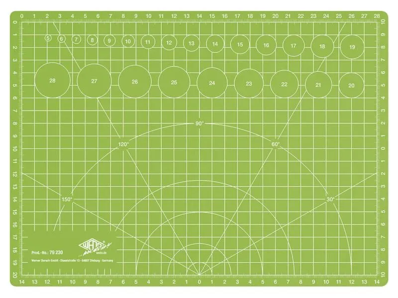 WEDO Schneidematte A4 Comfortline 30 cm x 22 cm WEDO Schneidematte A4 Comfortline 30 cm x 22 cm
