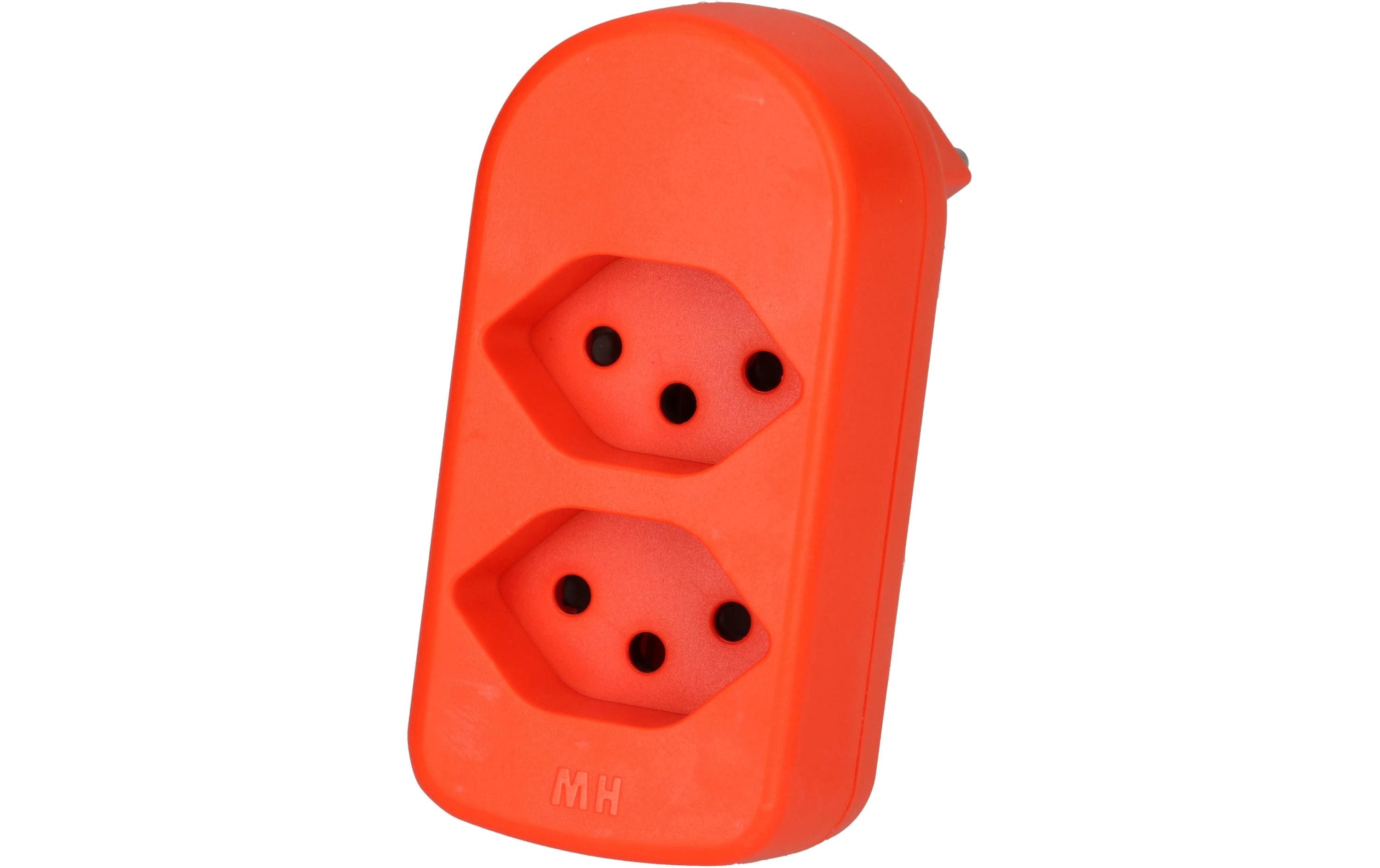 Max Hauri Abzweigstecker maxADAPTturn 2x Typ 13