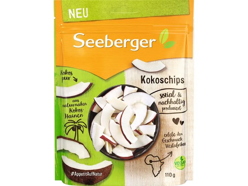 Seeberger Kokoschips 110 g