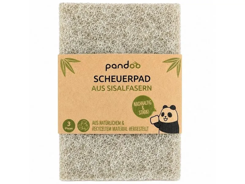 pandoo Schwamm Scheuerpad 3 Stück
