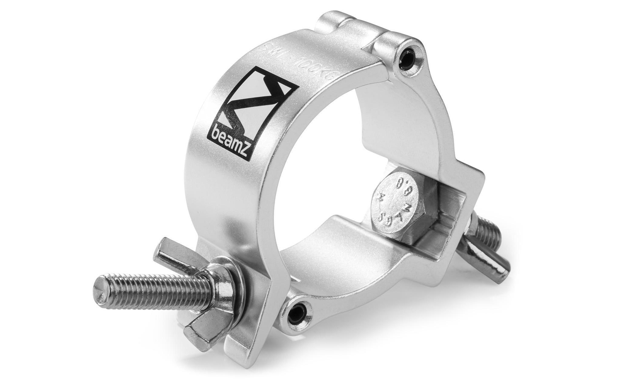 BeamZ Clamp BC50-100 48-51 mm Silber BeamZ Clamp BC50-100 48-51 mm Silber
