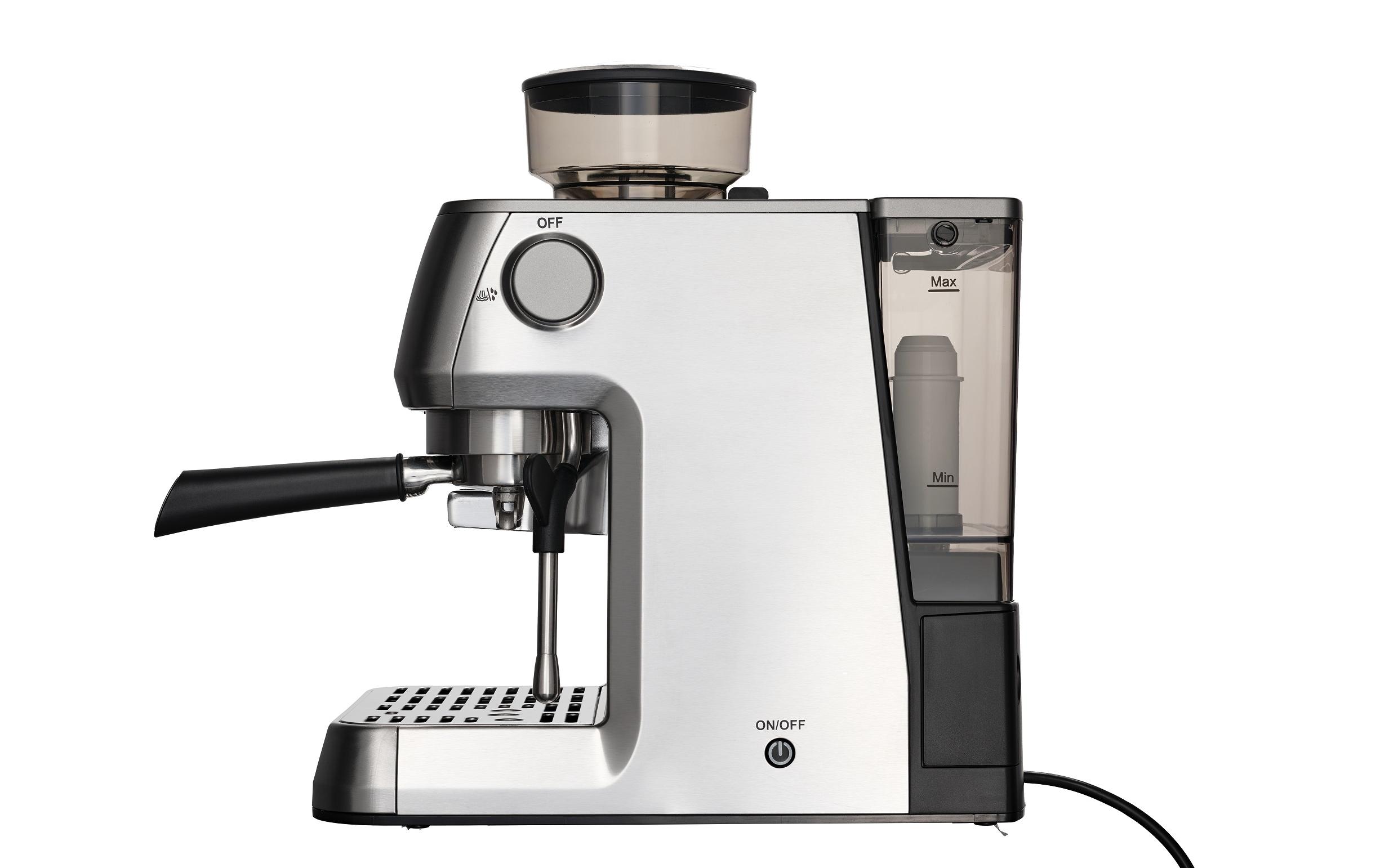 Solis Siebträgermaschine Grind & Infuse Perfetta Silber Solis Siebträgermaschine Grind & Infuse Perfetta Silber