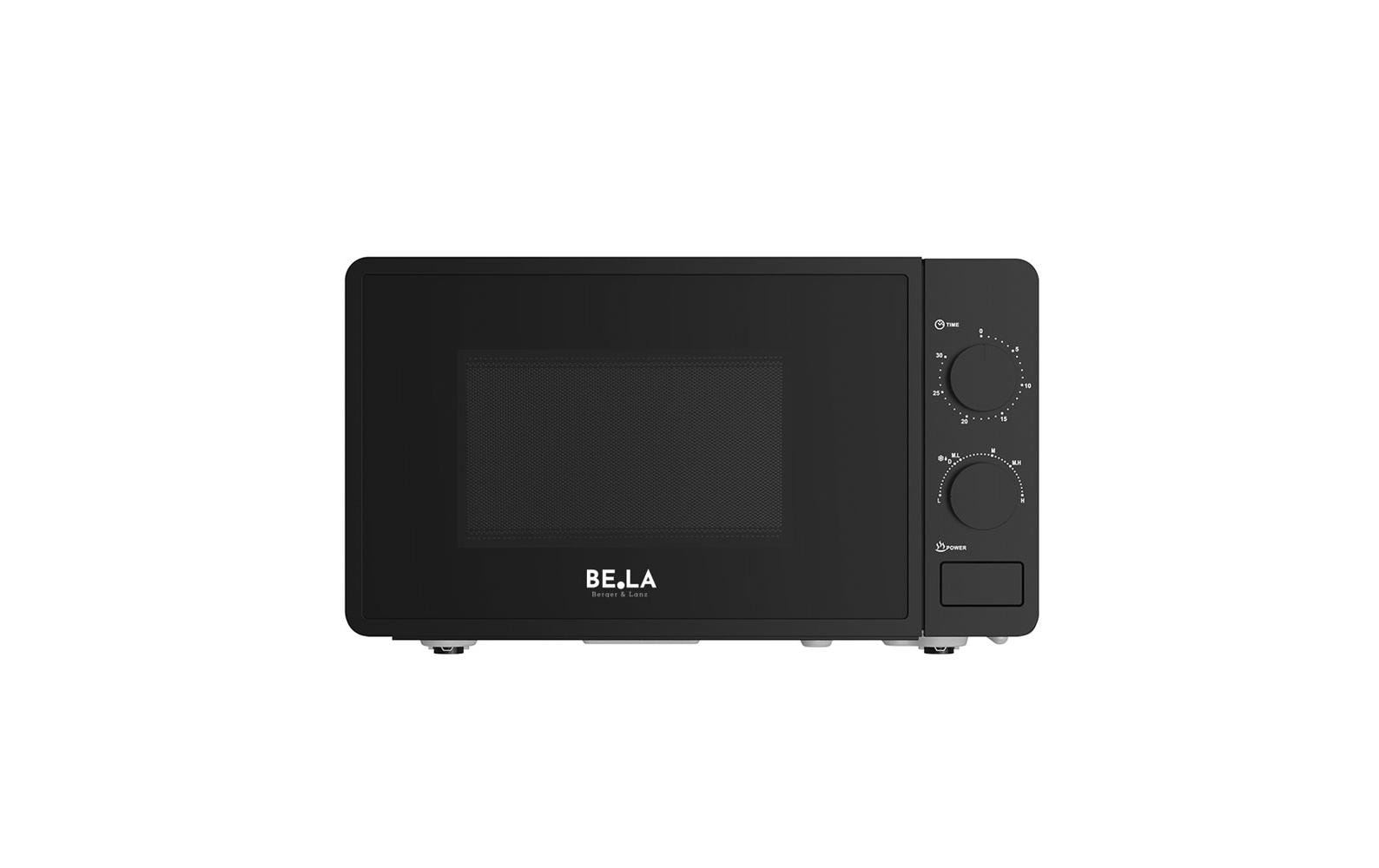 Berger Lanz Mikrowelle MW20MX63 Schwarz