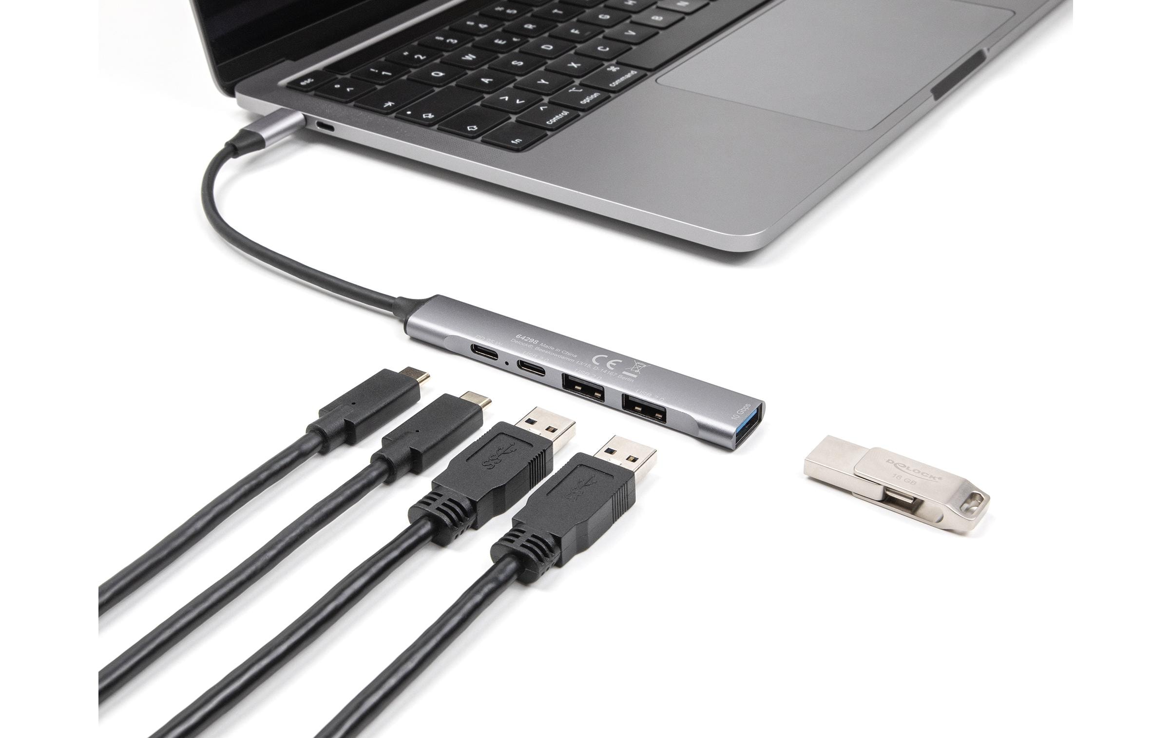 Delock USB-Hub 10 Gbps