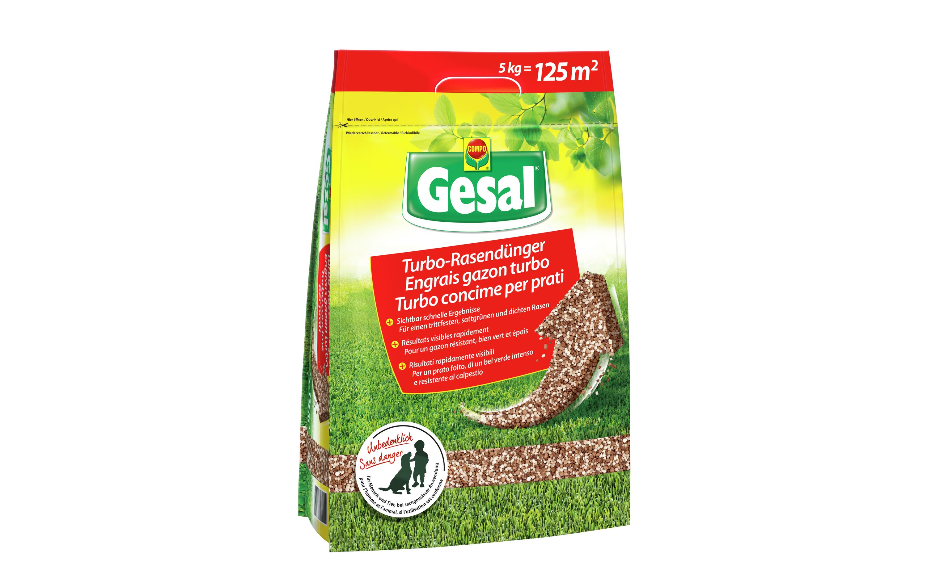 Gesal Turbo-Rasendünger 5 kg