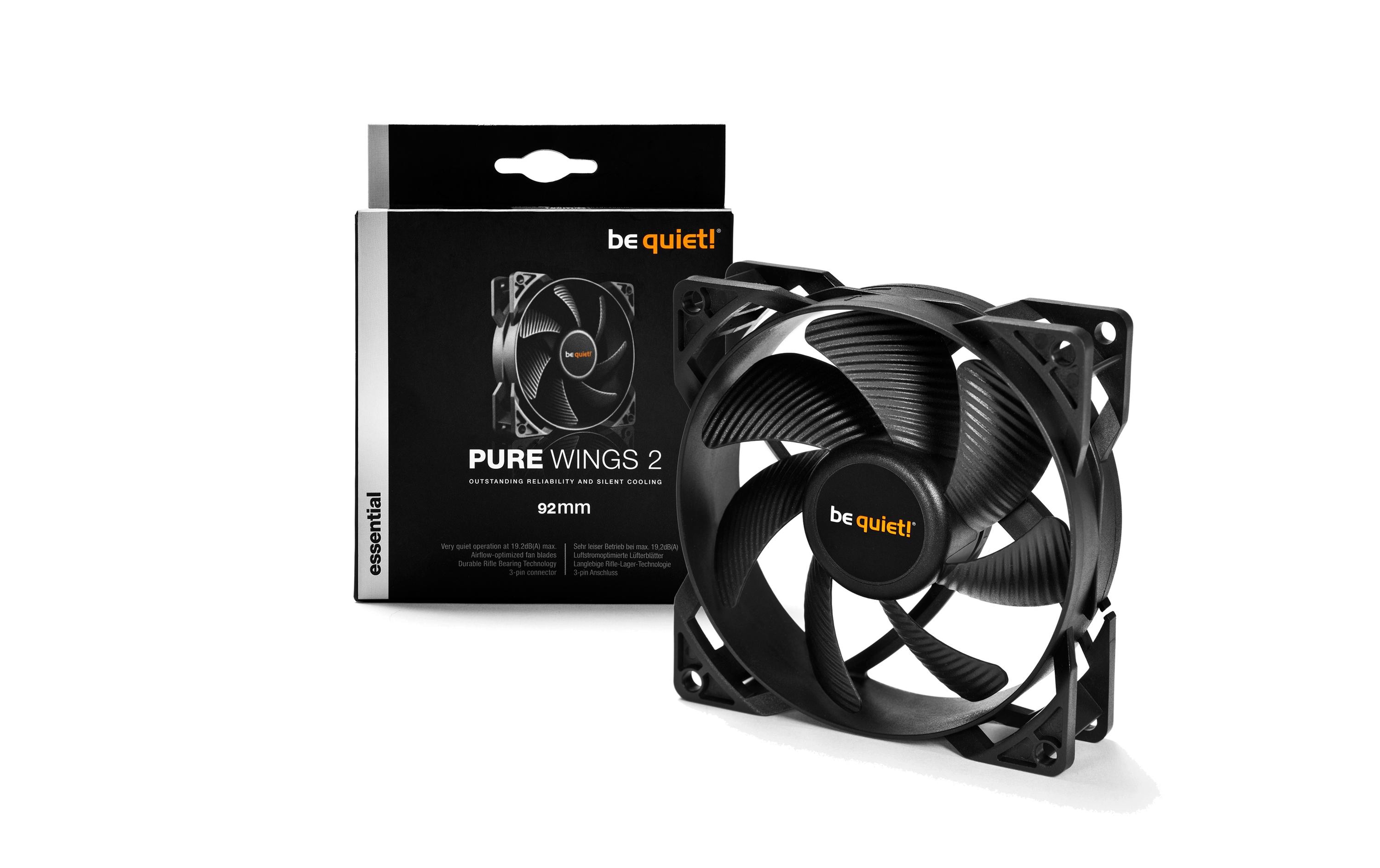 be quiet! PC-Lüfter Pure Wings 2 92 mm