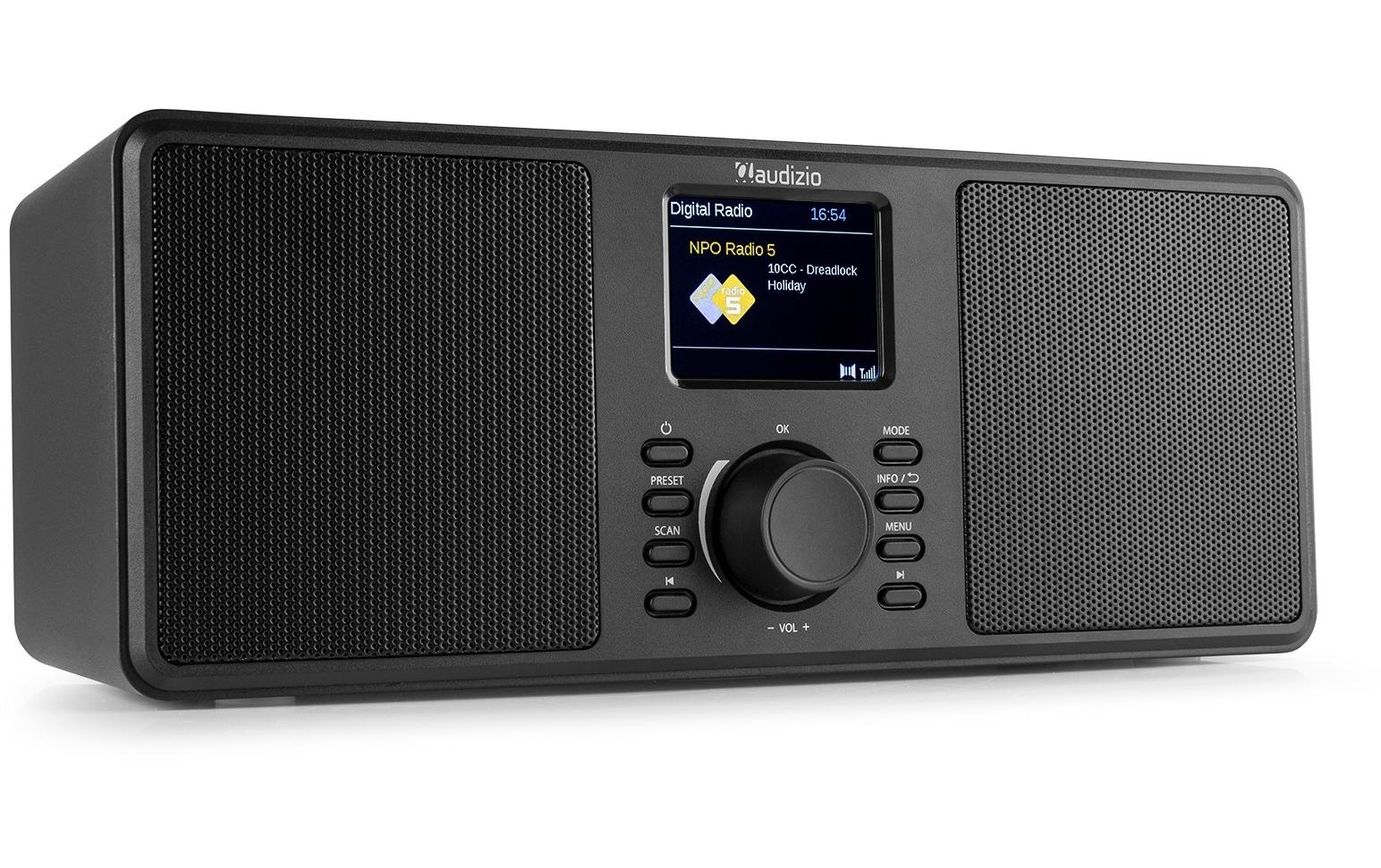 Audizio DAB+ Radio Monza Schwarz