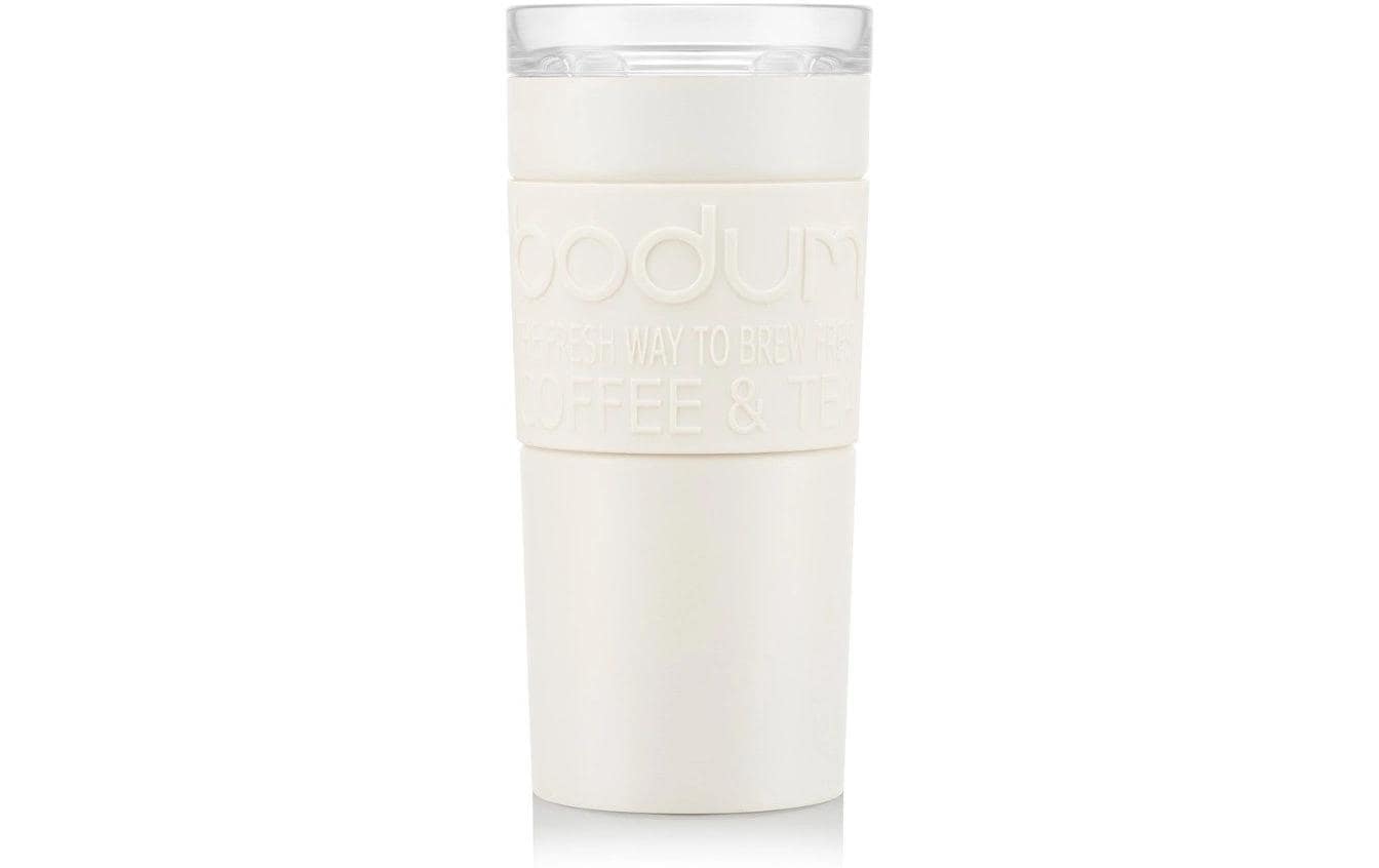 Bodum Travel Mug Iced Vanilla Latte, Creme, 0.35 l