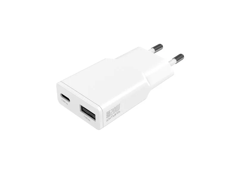 4smarts USB-Wandladegerät PDPlug Duos Slim PD 20W 4smarts USB-Wandladegerät PDPlug Duos Slim PD 20W