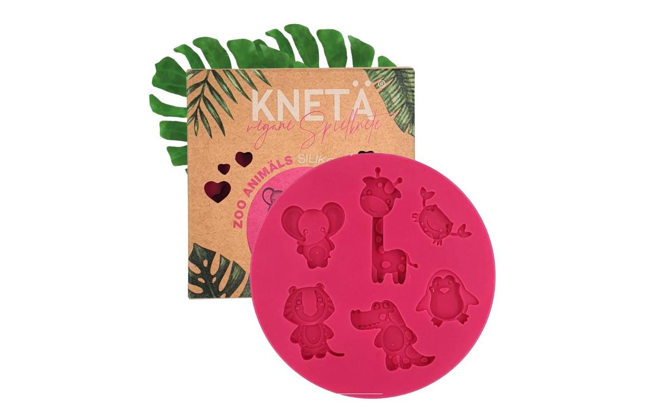 KNETÄ Modellierwerkzeug Silikonförmchen – Zoo Animals KNETÄ Modellierwerkzeug Silikonförmchen – Zoo Animals