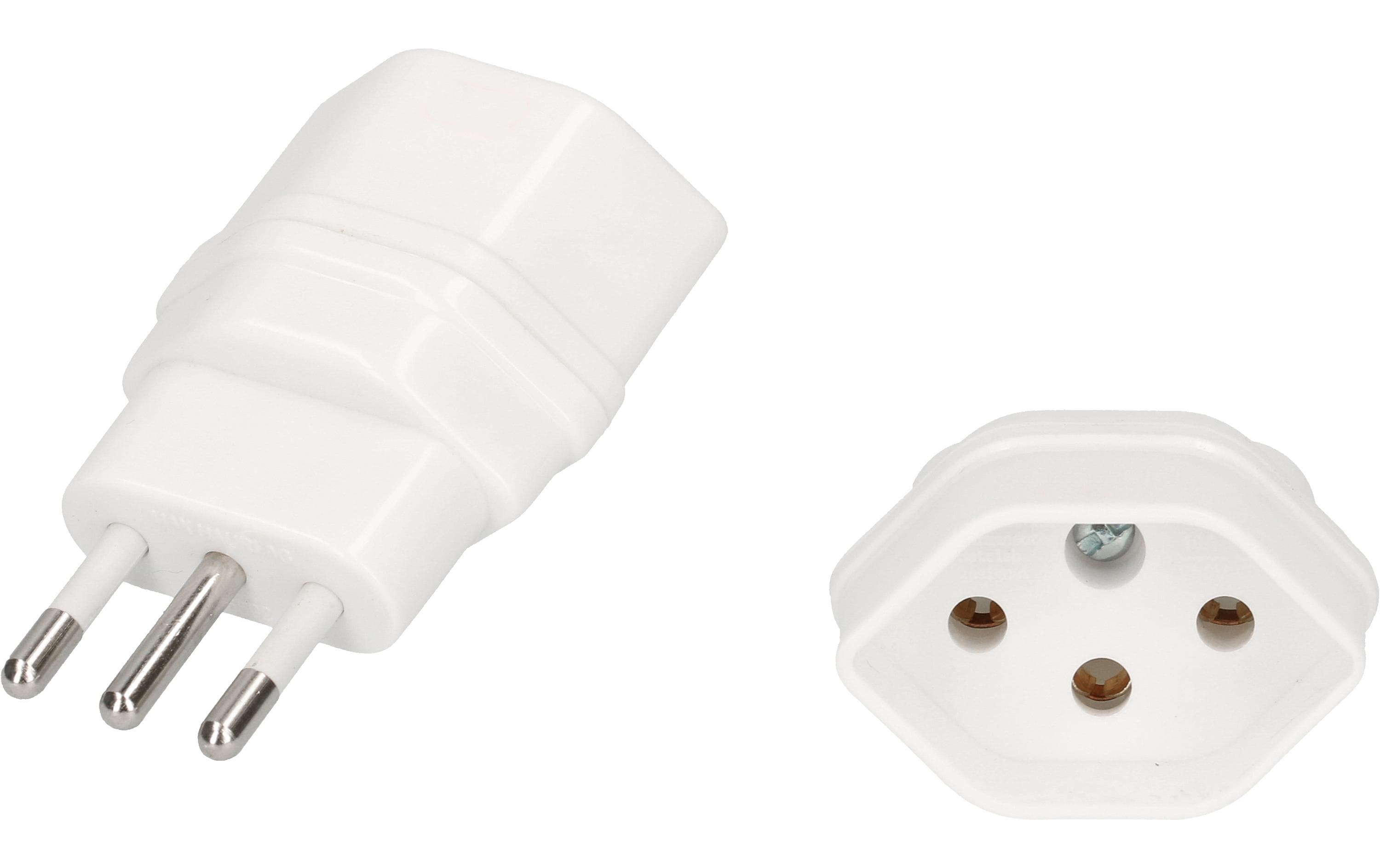Max Hauri Reiseadapter Italien / Typ 13 3-polig Max Hauri Reiseadapter Italien / Typ 13 3-polig