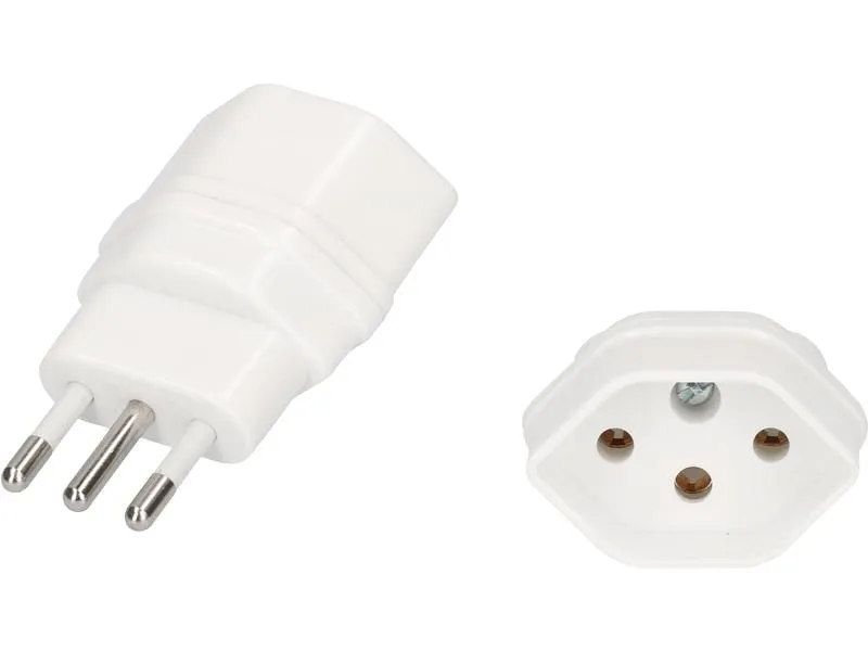 Max Hauri Reiseadapter Italien / Typ 13 3-polig Max Hauri Reiseadapter Italien / Typ 13 3-polig