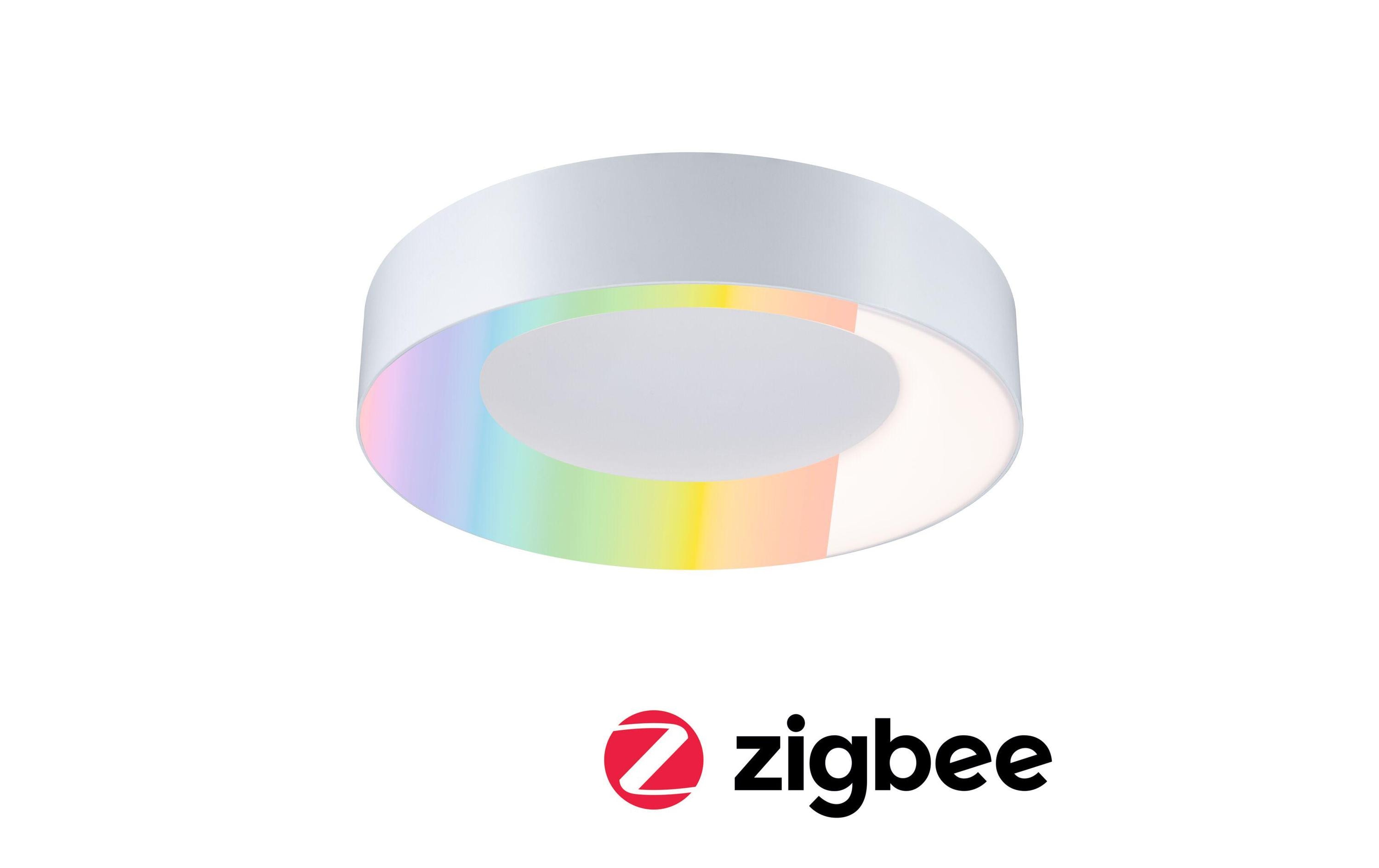 Paulmann Deckenleuchte Casca IP44, Weiss matt