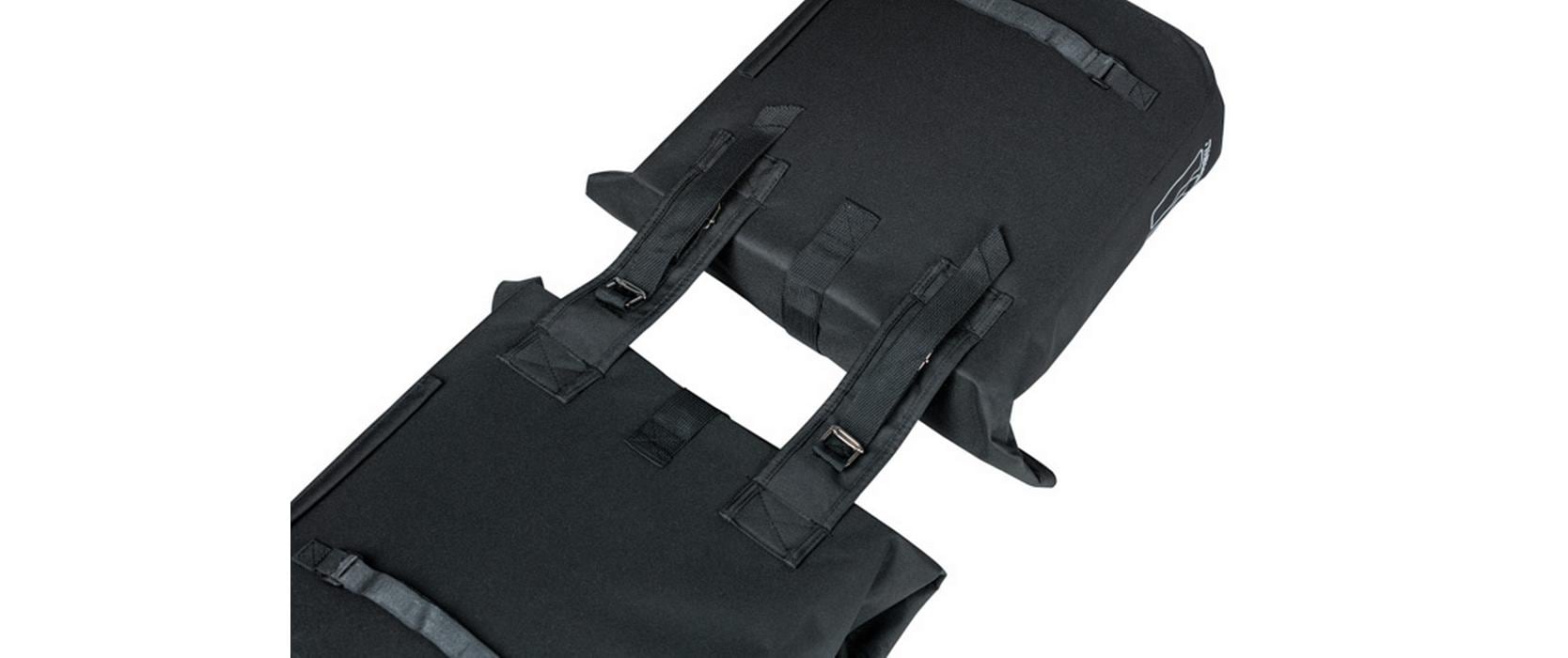 BASIL Doppelseitentasche City Schwarz