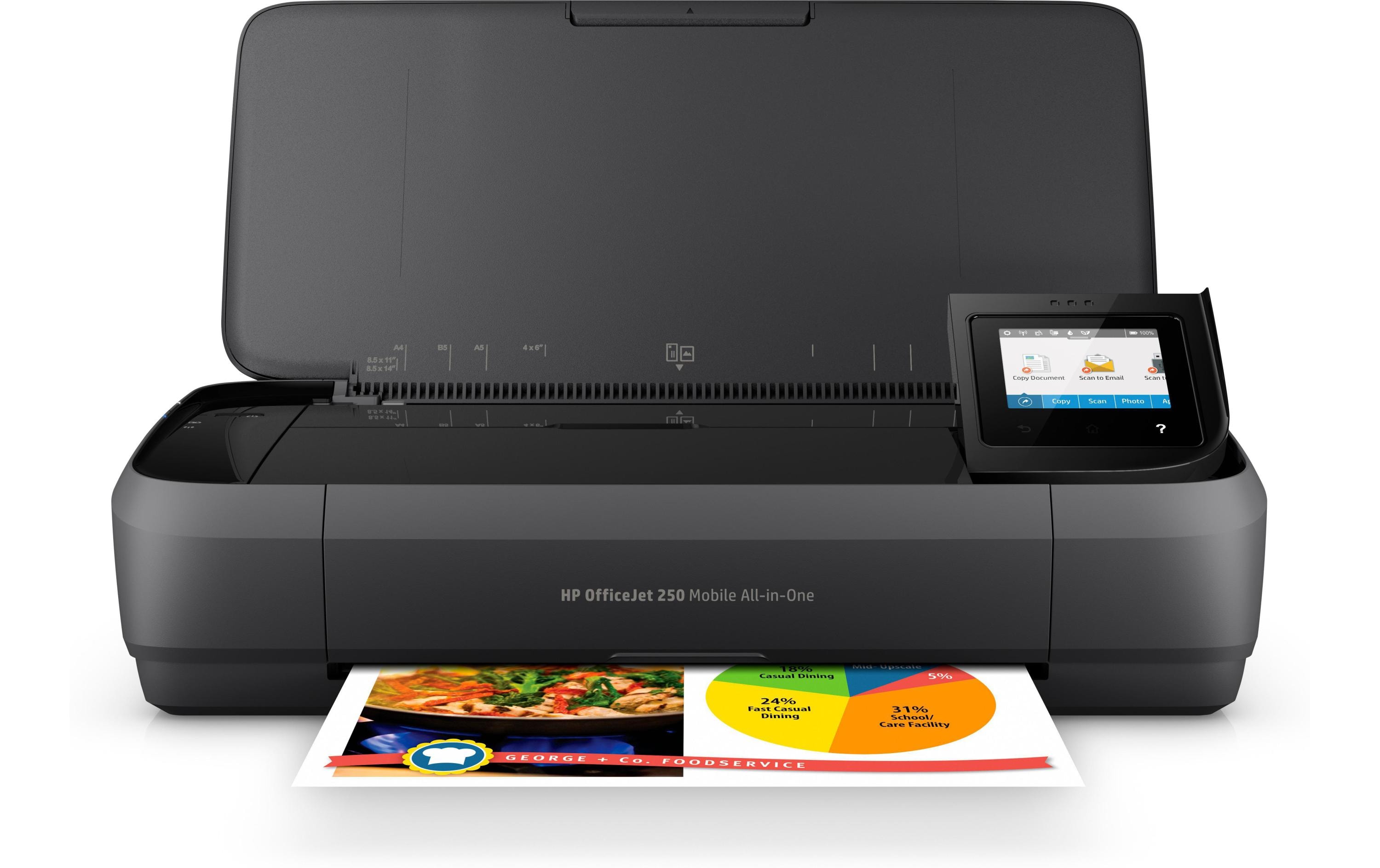 HP Mobiler Drucker OfficeJet 250 Mobile All-in-One HP Mobiler Drucker OfficeJet 250 Mobile All-in-One