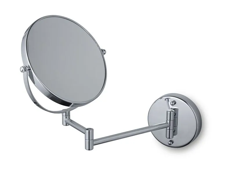 tesa Kosmetikspiegel Visioon, schwenkbar Silber