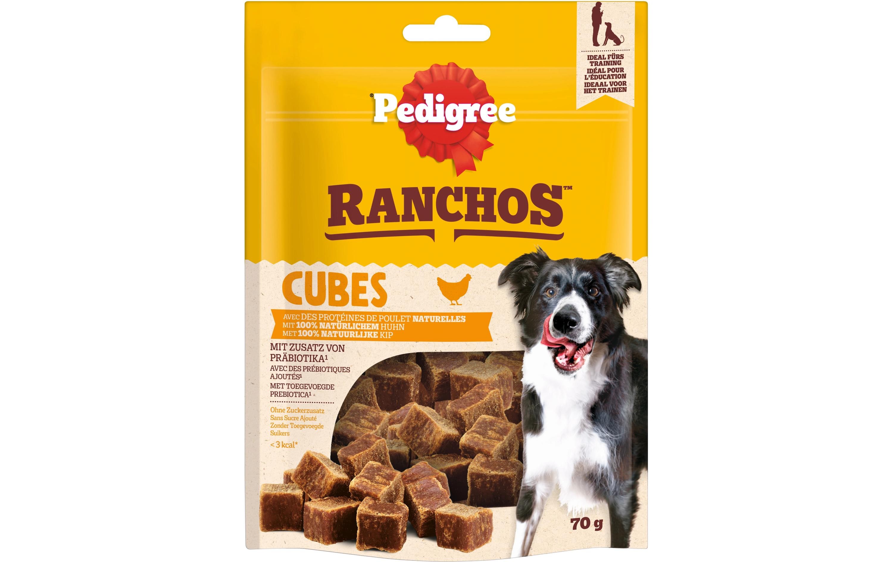 Pedigree Kausnack Ranchos Cubes Huhn 70 g Pedigree Kausnack Ranchos Cubes Huhn 70 g