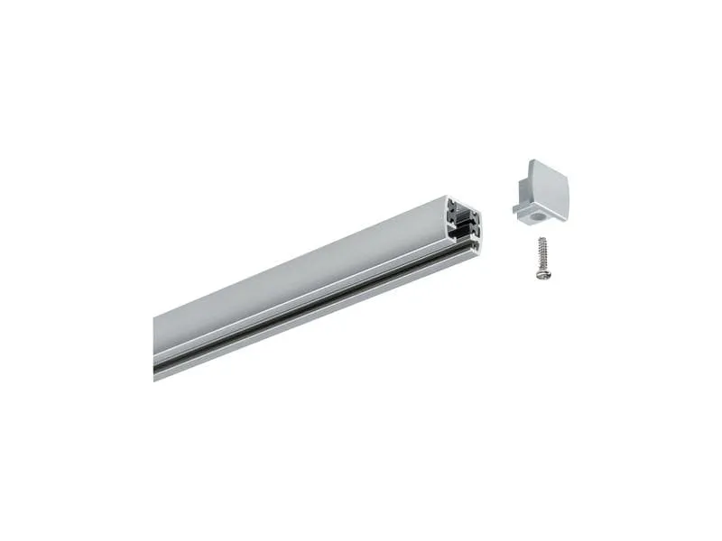 Paulmann Endkappe URail Universal, Chrom, 2er Paulmann Endkappe URail Universal, Chrom, 2er