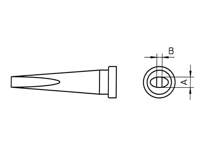 Weller Lötspitze LT M Meisselform 3.2 mm