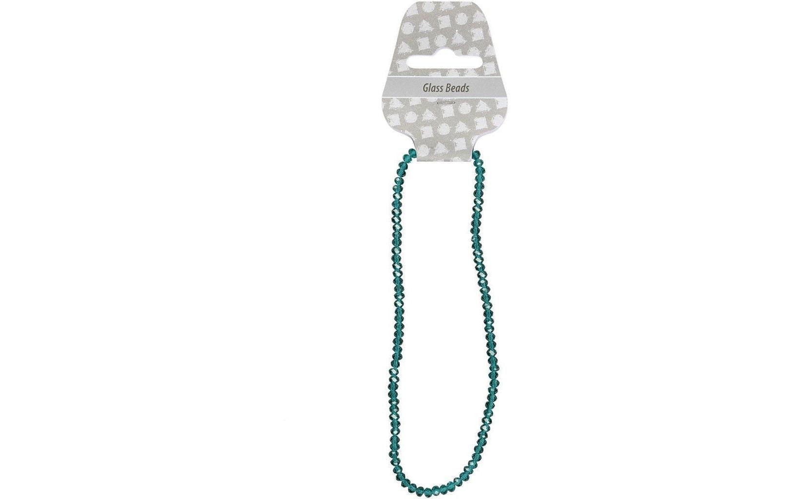 Creativ Company Glasschliffperlen 3 mm x 4 mm Türkis