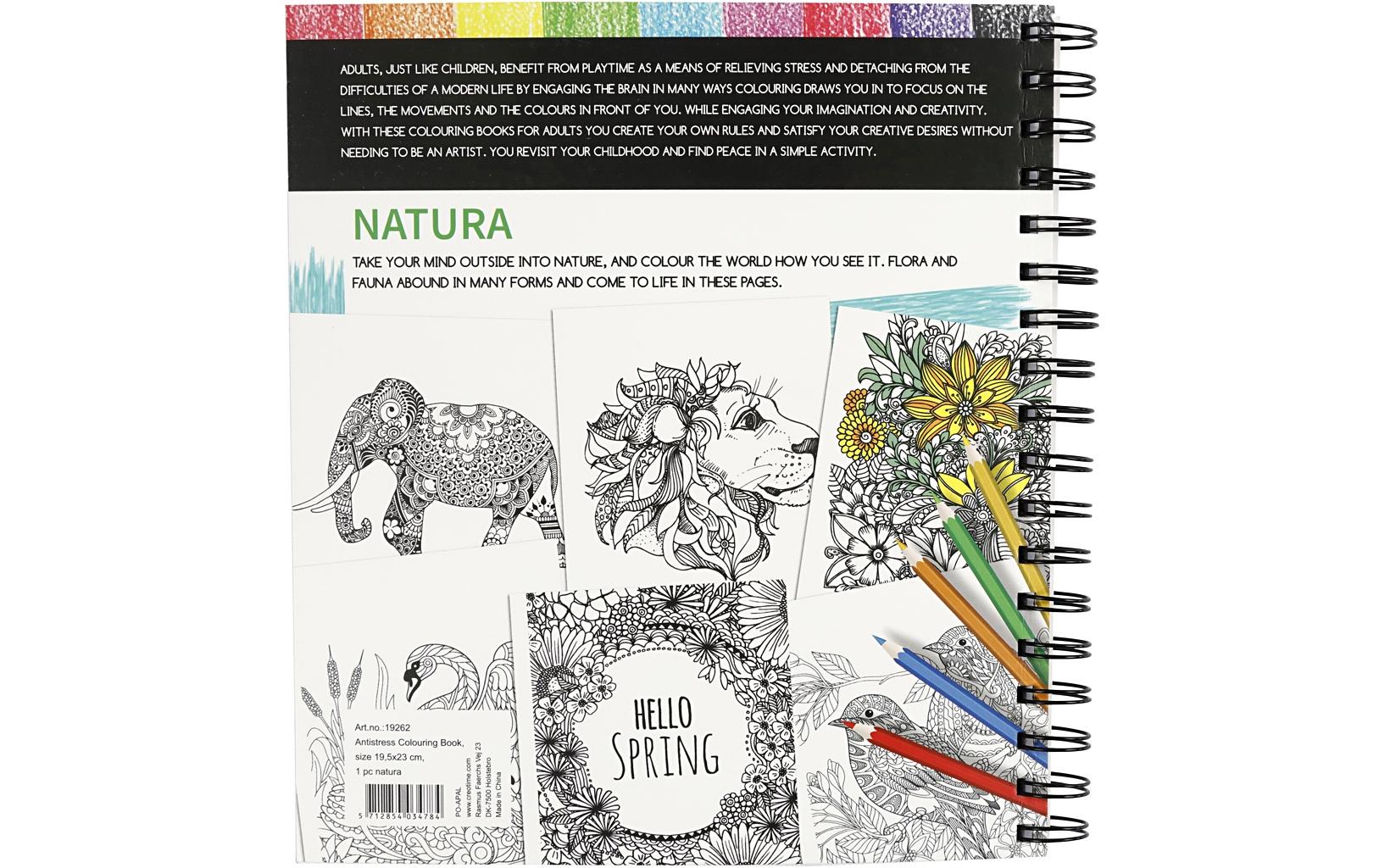 Creativ Company Malbuch Antistress 19.5 x 24 cm Creativ Company Malbuch Antistress 19.5 x 24 cm