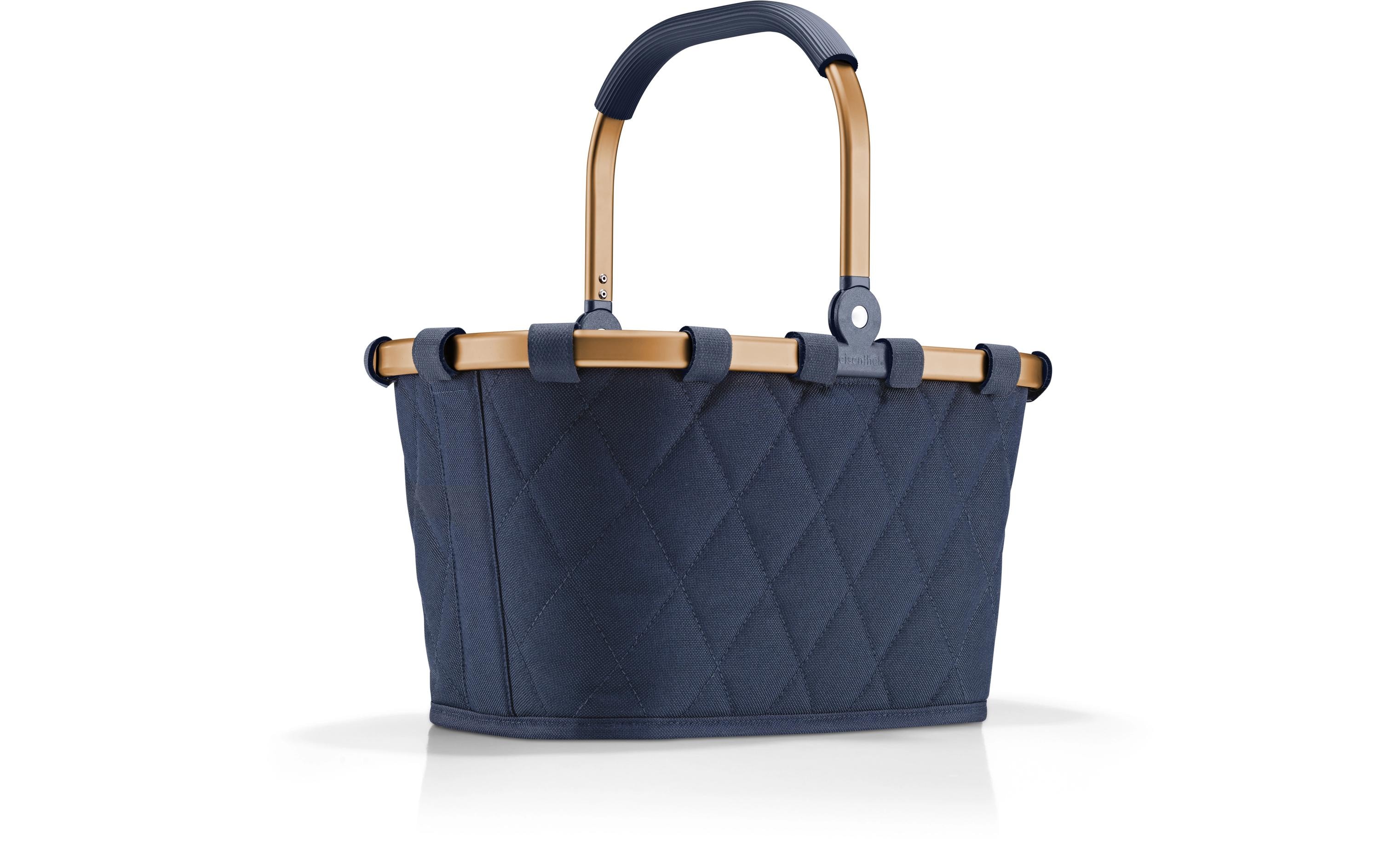 Reisenthel Einkaufskorb Carrybag XS Frame Rhombus Midnight Gold