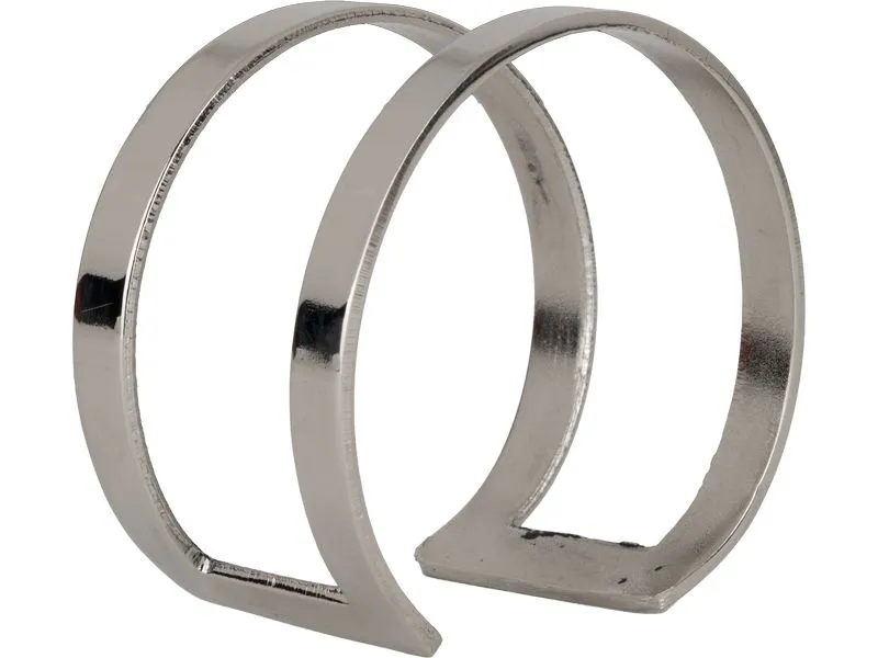 EGLO Serviettenring Janapur 5 x 3 cm, Silber