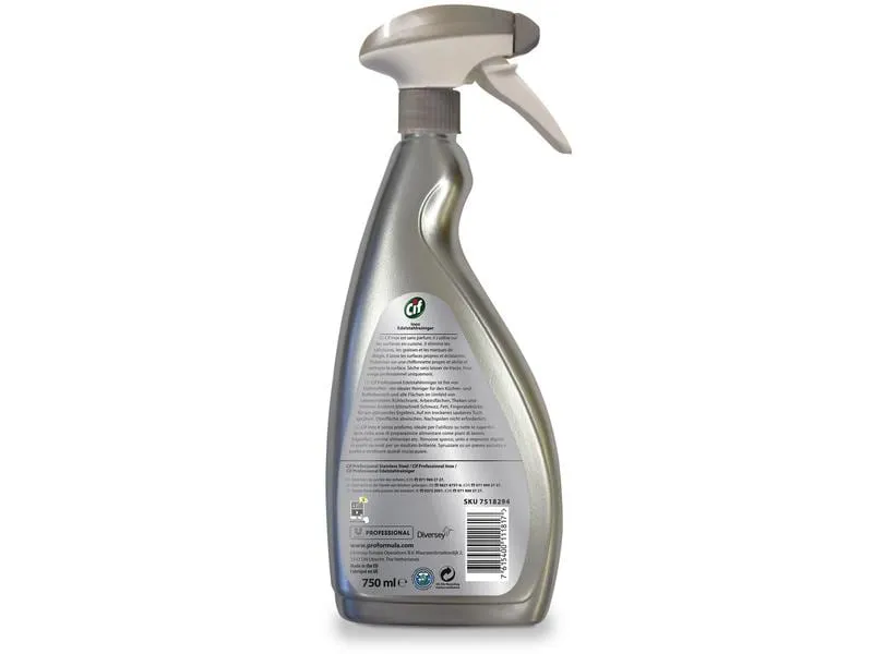 Diversey Pro Formula Cif Professional Edelstahl & Glas 0.75 l Diversey Pro Formula Cif Professional Edelstahl & Glas 0.75 l