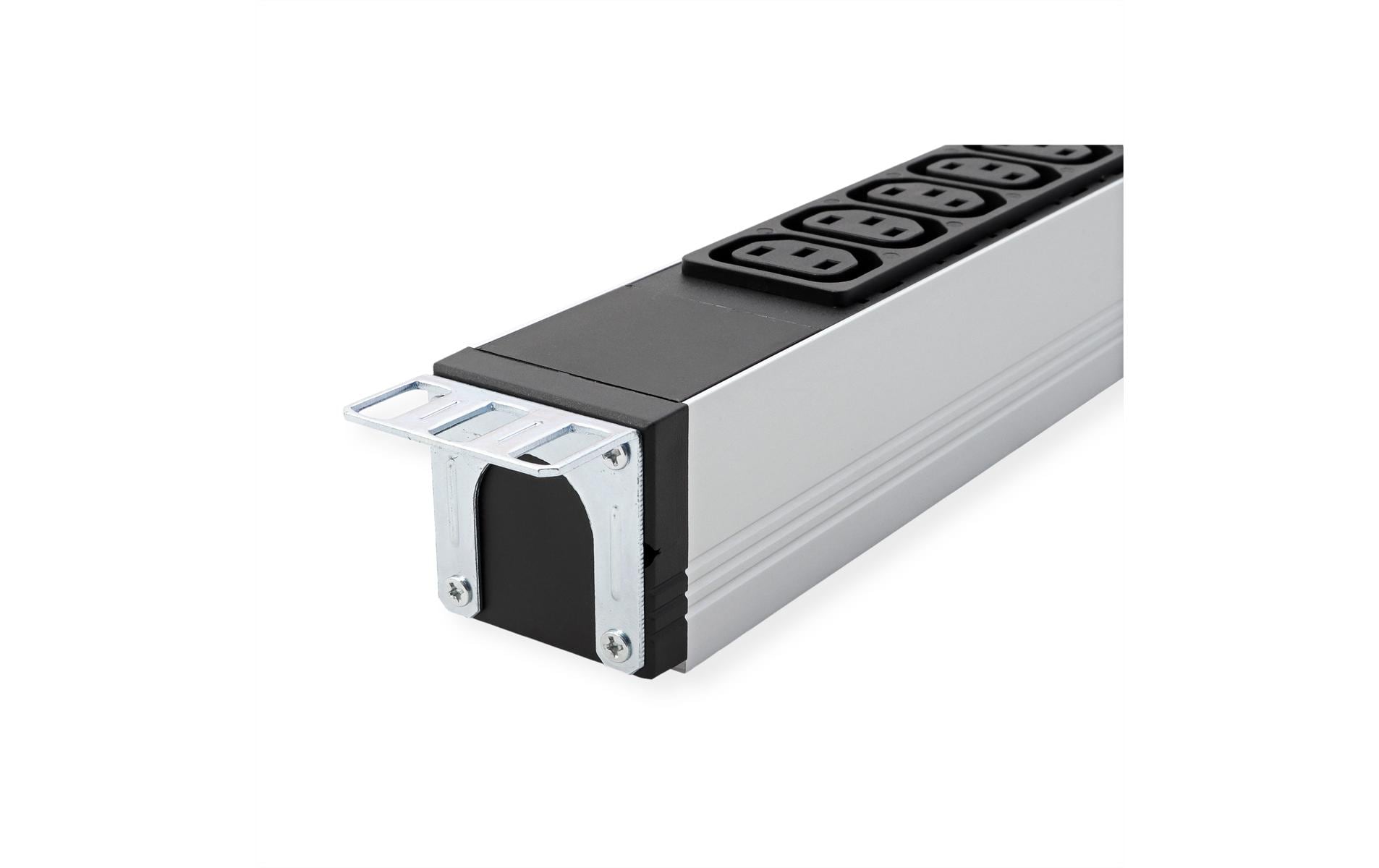 Bachmann 19 PDU 1HE 12xIEC Verriegelung 2.0m CEE7/7 schwarz