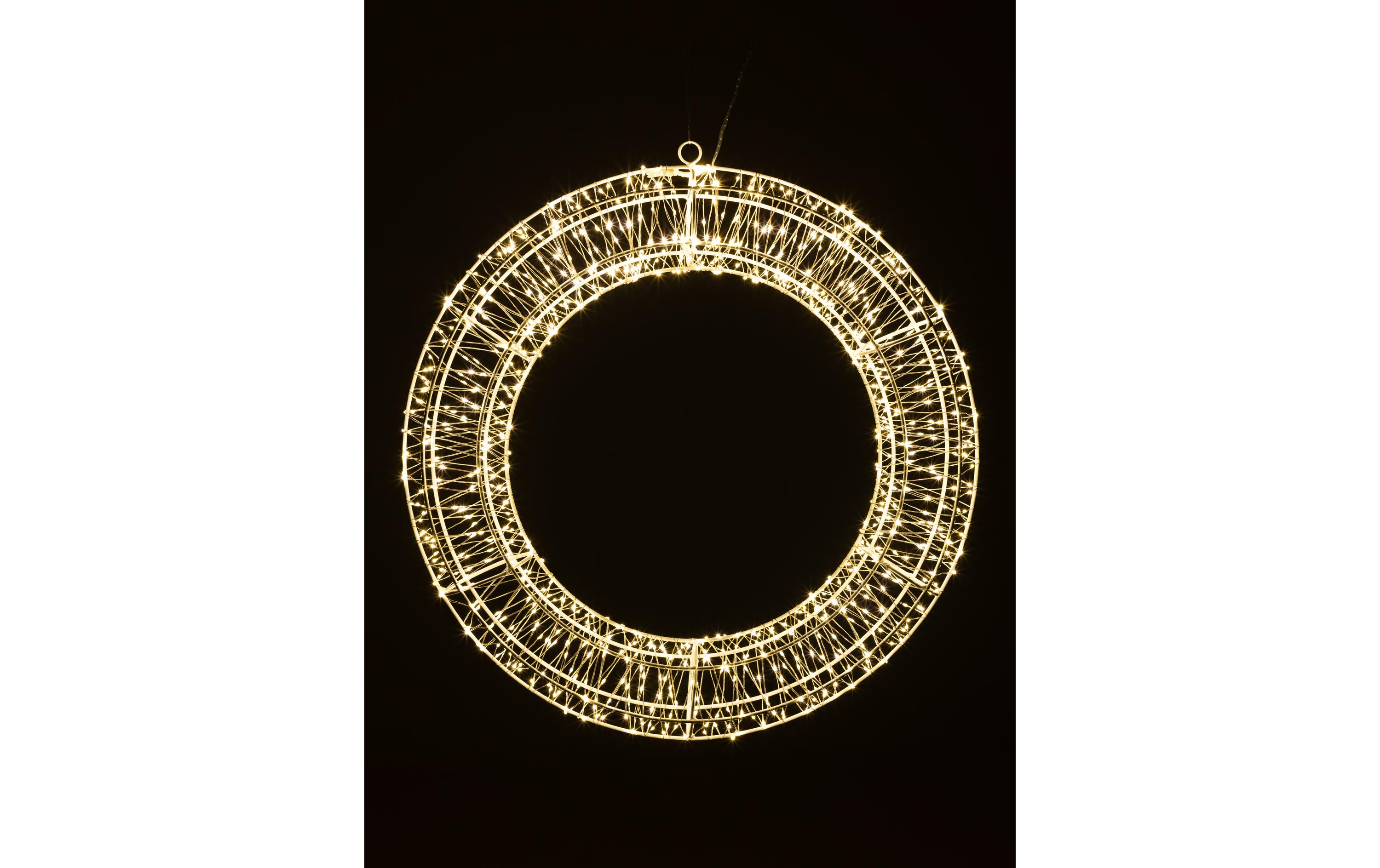 COCON LED-Ring 3D, Metall, Ø 50 cm COCON LED-Ring 3D, Metall, Ø 50 cm