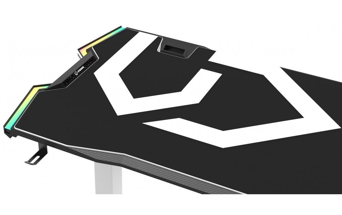 Ultradesk Gaming Tisch Force Weiss