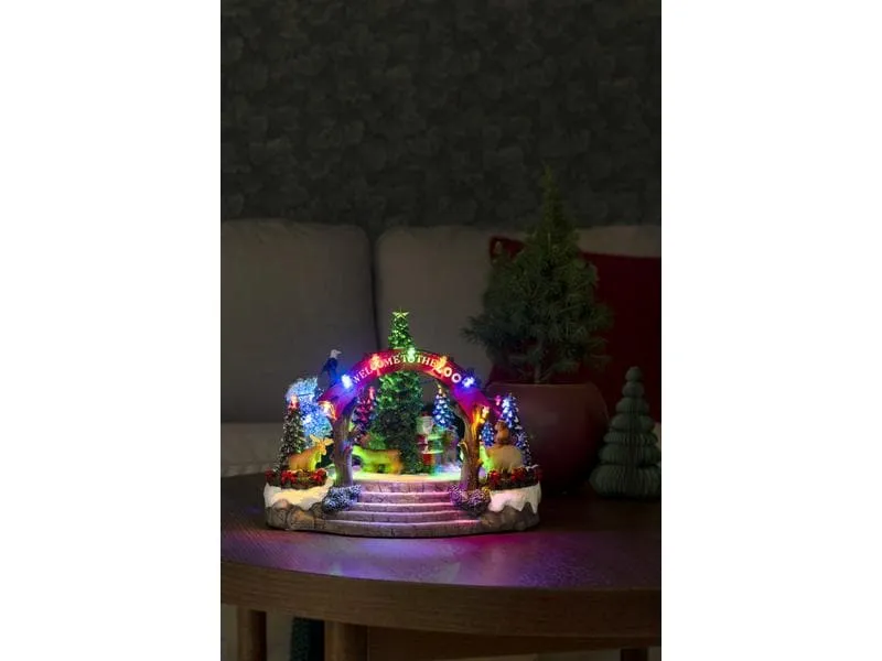 Konstsmide LED-Figur Szenerie Weihnachtszoo, 20 cm Konstsmide LED-Figur Szenerie Weihnachtszoo, 20 cm