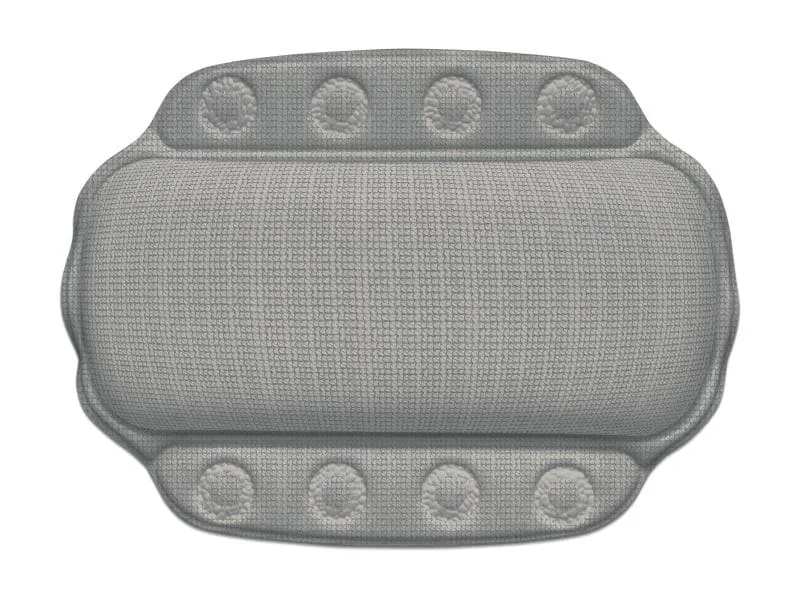 Kela Nackenkissen Kreta 32 x 23 cm, Grau