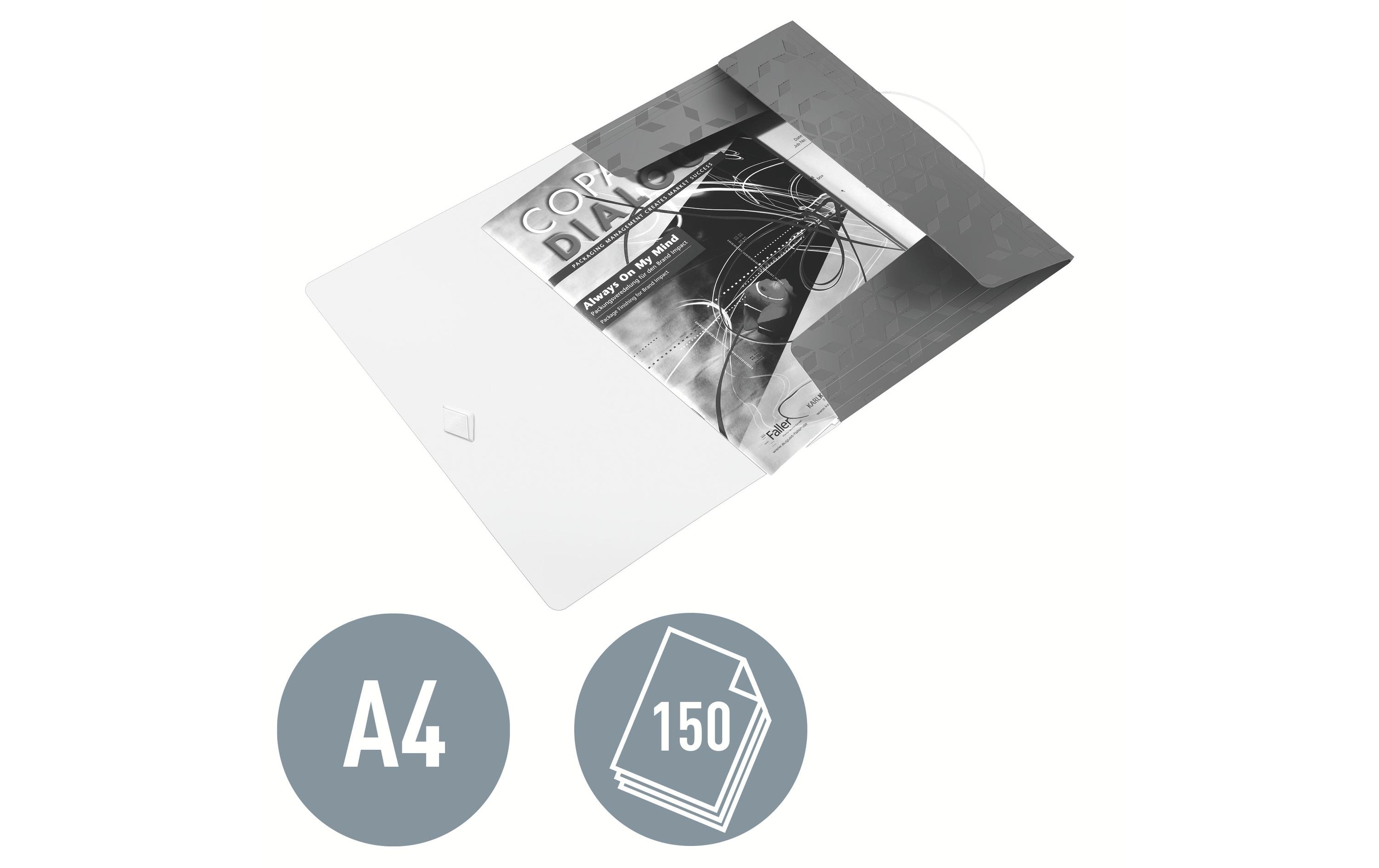 Leitz Gummibandmappe WOW A4, Rot