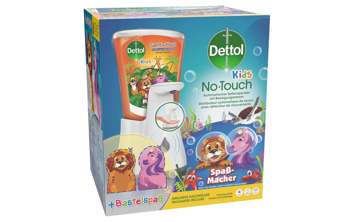 Dettol No-Touch KIDS Seifenspender 250 ml Dettol No-Touch KIDS Seifenspender 250 ml