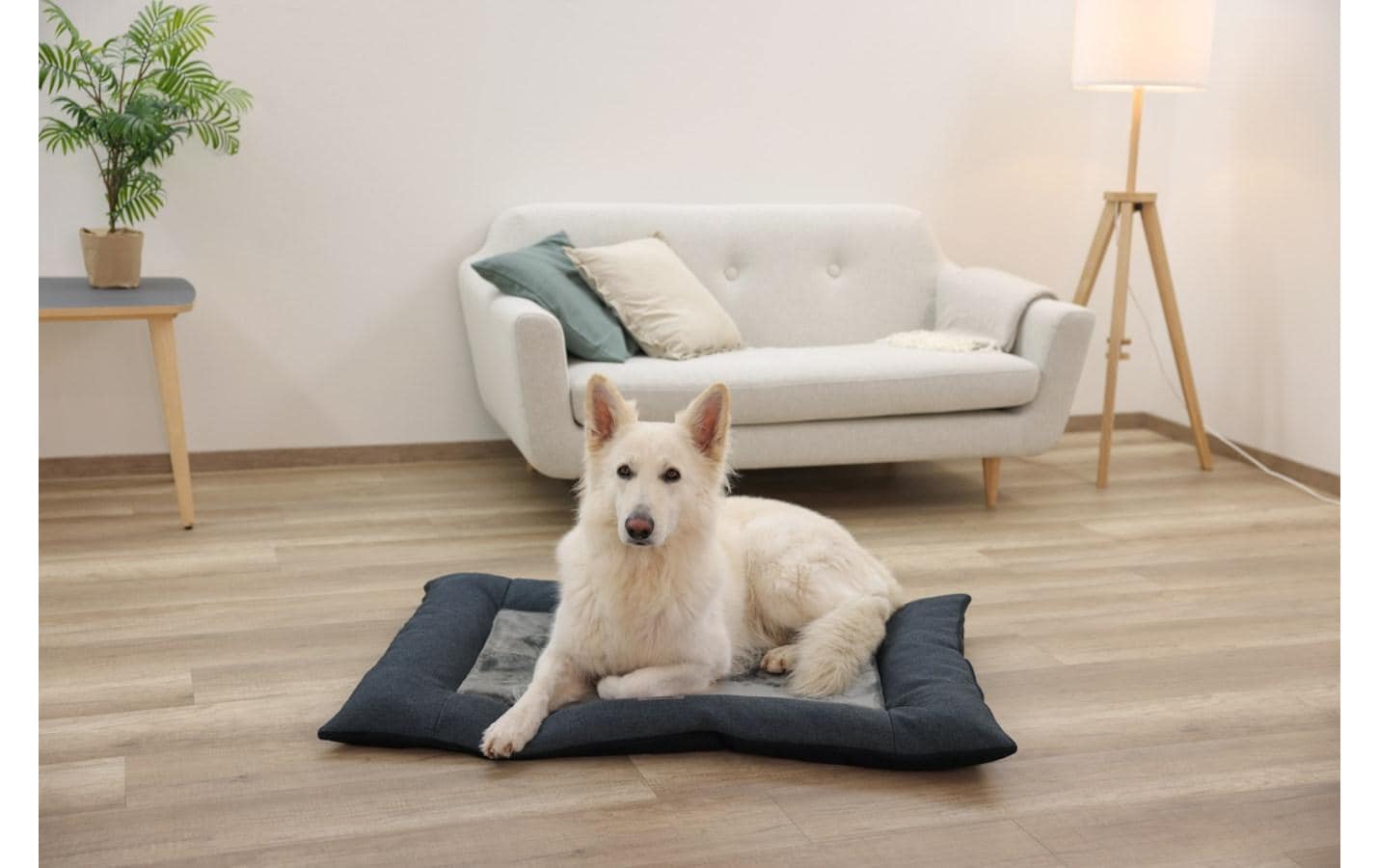 Kerbl Hunde-Liegematte Platin Ortho L, Grau