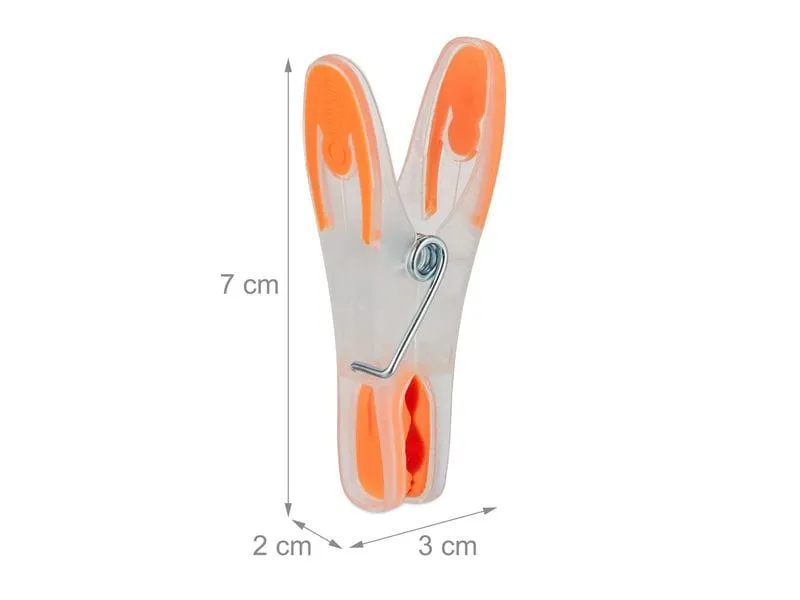 relaxdays Wäscheklammern Soft-Grip 75 Stück relaxdays Wäscheklammern Soft-Grip 75 Stück