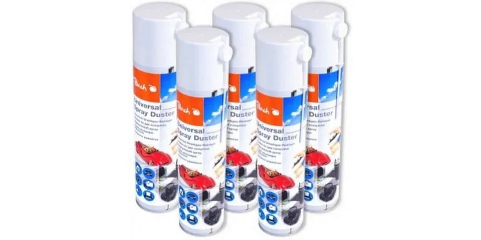 Peach Druckluftreiniger Spray PA100 400 ml, 5er Pack