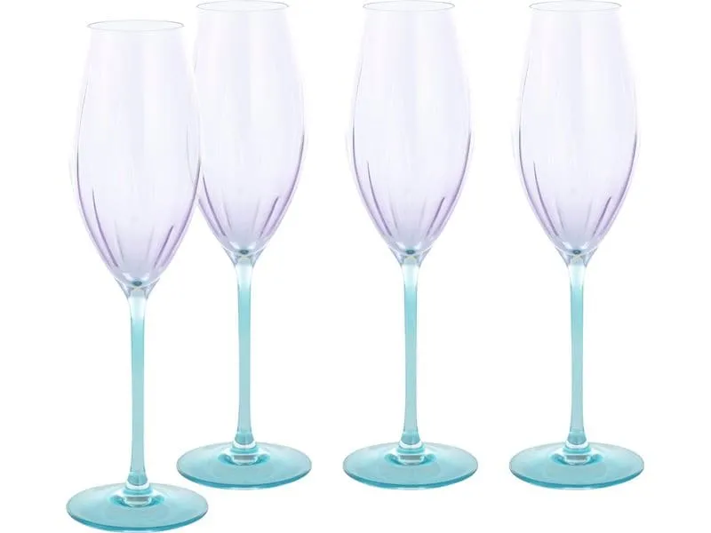 creaTable Sektglas 210 ml, 1 Stück, Transparent