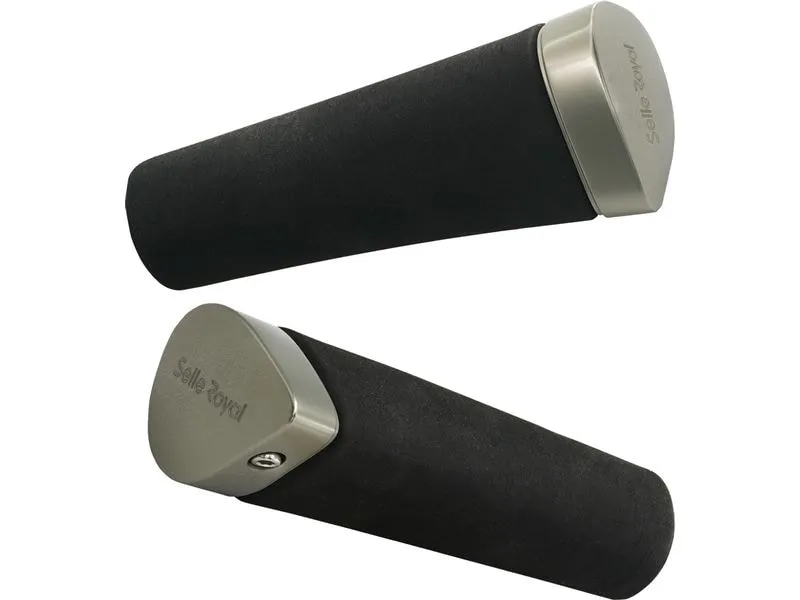 Selle Royal Lenkergriff Nivo Gel schwarz-silber, 130/130 mm Selle Royal Lenkergriff Nivo Gel schwarz-silber, 130/130 mm