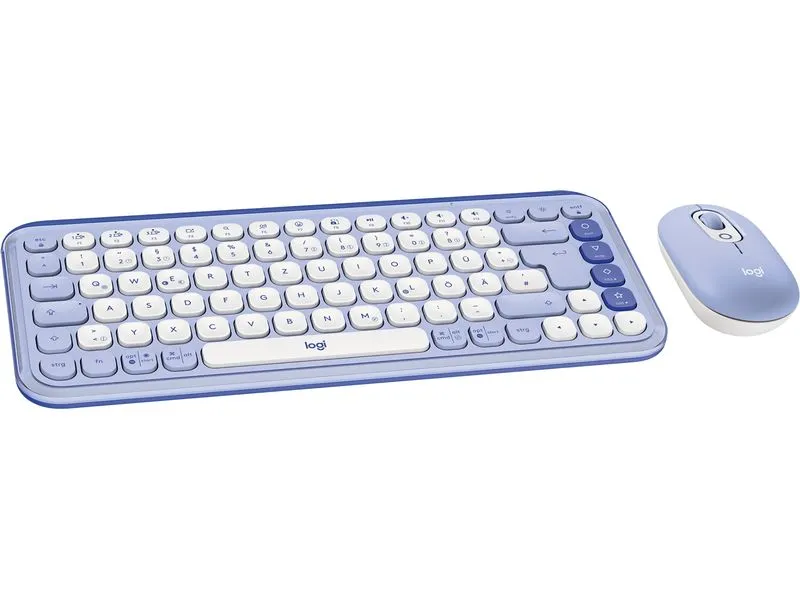 Logitech Tastatur-Maus-Set POP Icon Combo Lilac Logitech Tastatur-Maus-Set POP Icon Combo Lilac