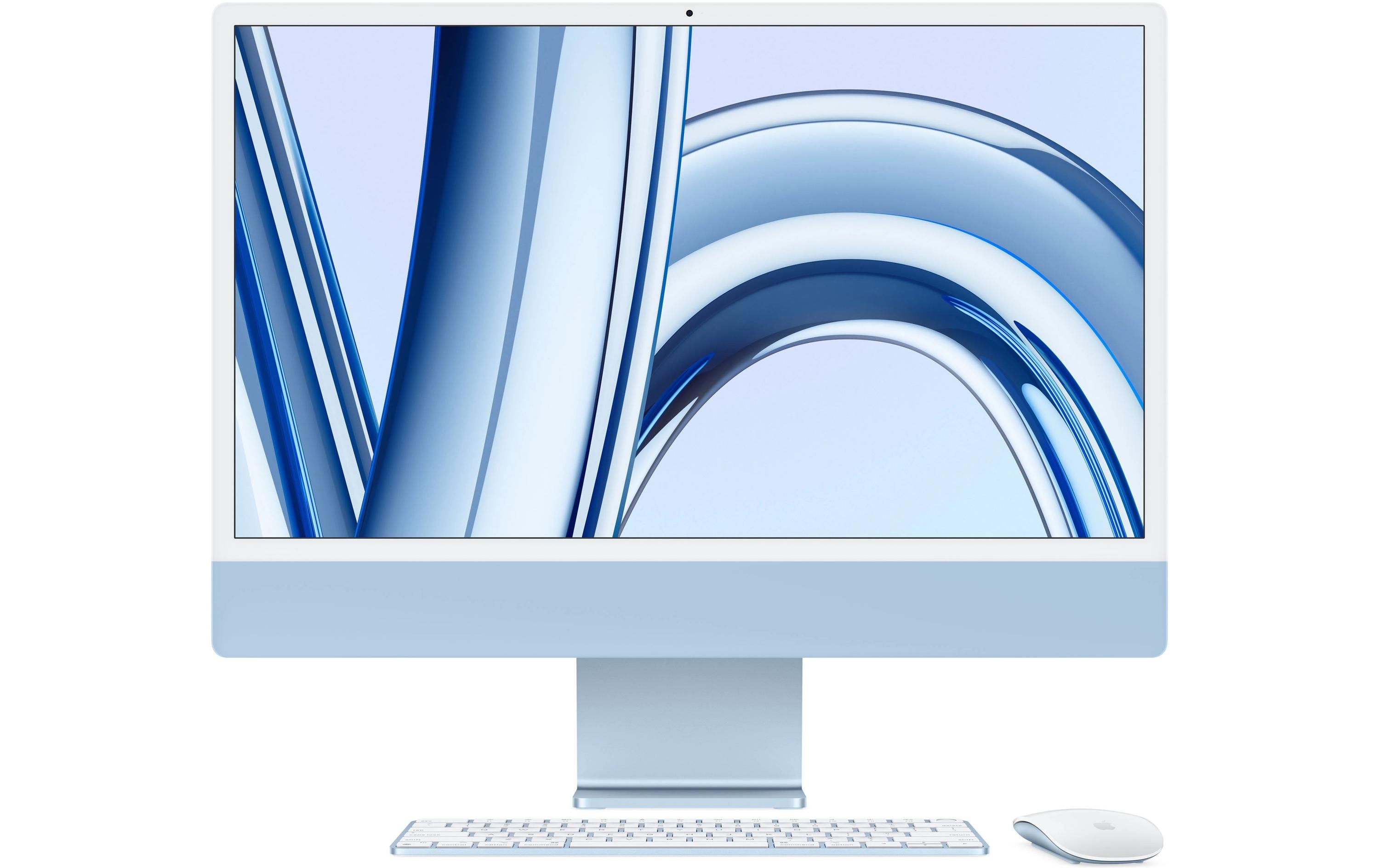 Apple iMac 24 M3 10C GPU / 256 GB / 8 GB Blau