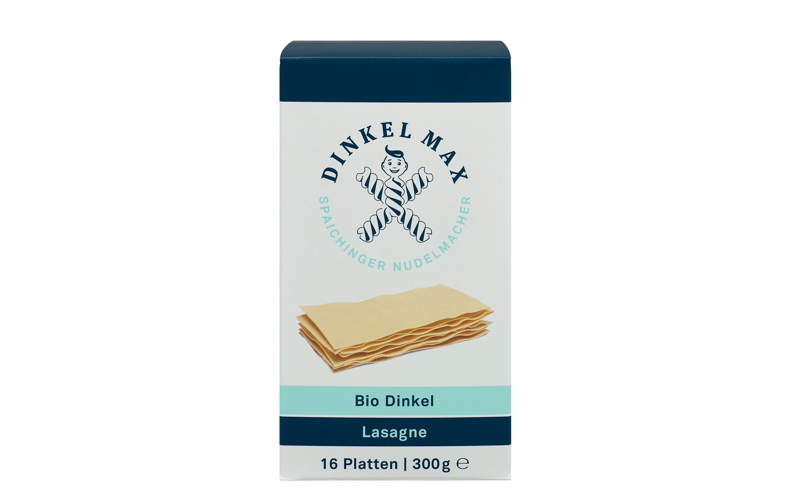Dinkel Max Teigwaren Bio Dinkel Lasagne 300 g