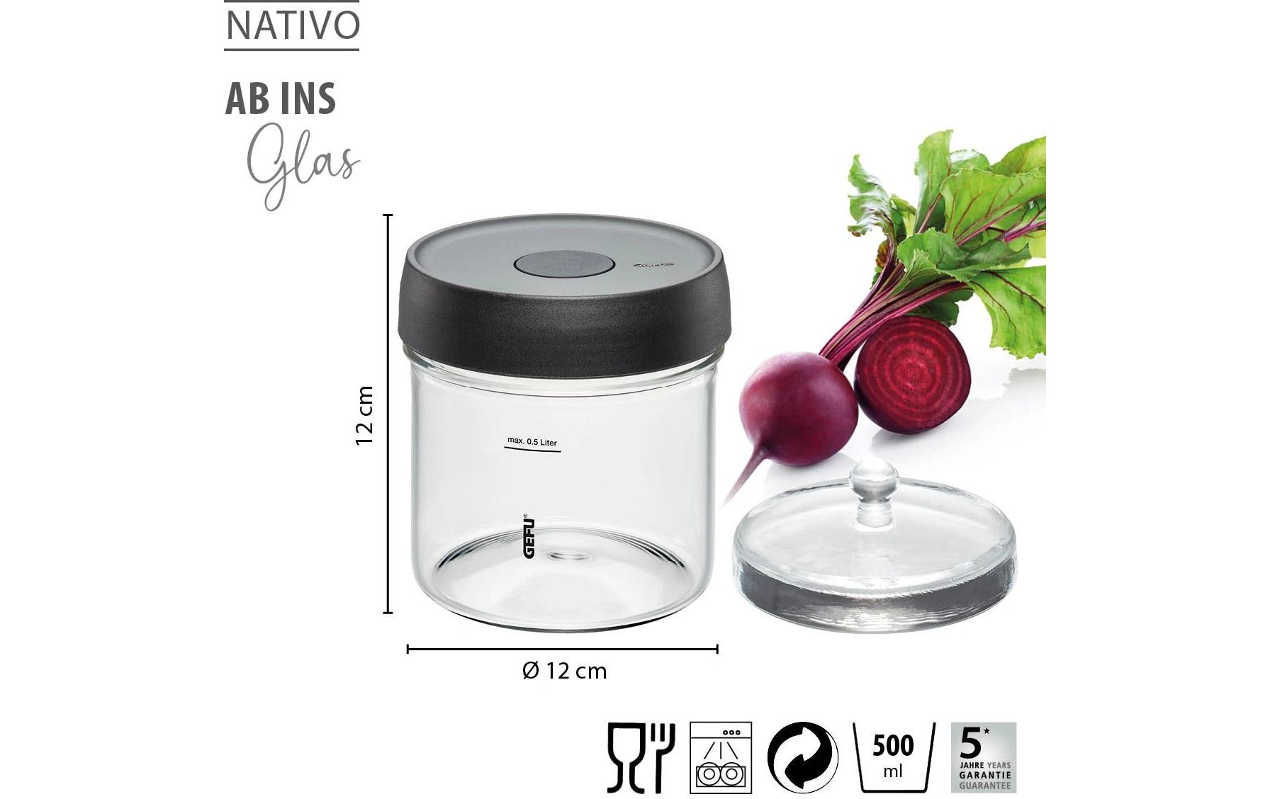 GEFU Fermentationsglas Nativo 0.5 L