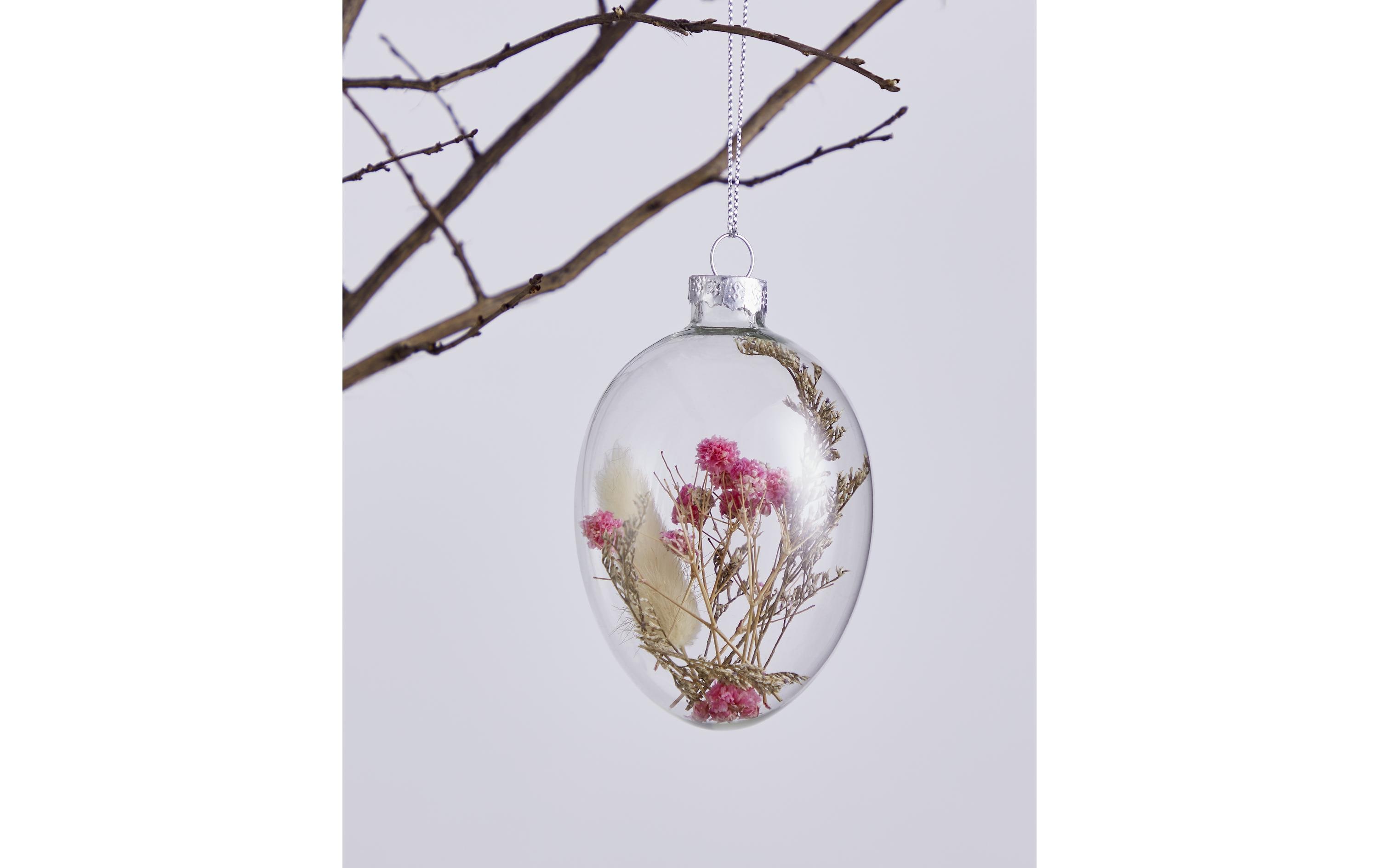 EGLO Aufhänger Fintry 12 Stück, Rosa/Transparent