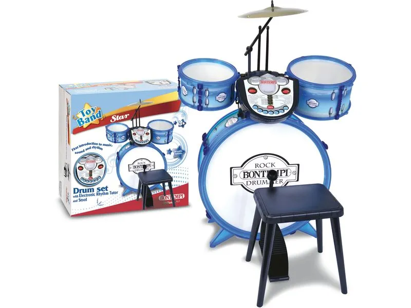 Bontempi Musikinstrument Schlagzeug mit Tutor Bontempi Musikinstrument Schlagzeug mit Tutor