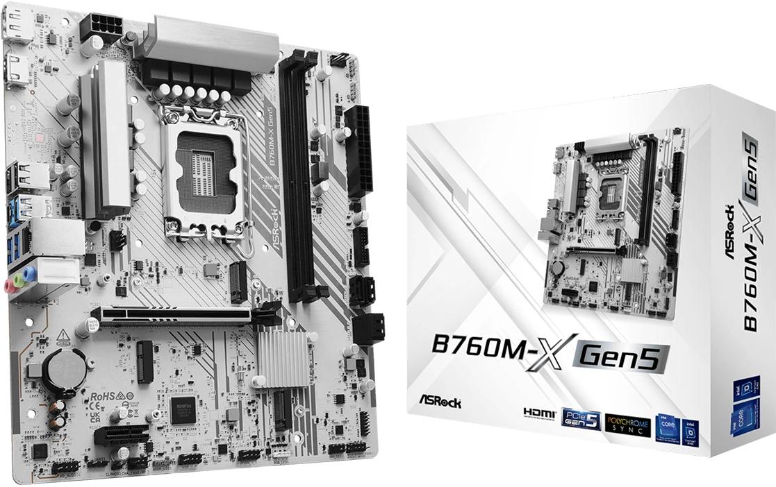 ASRock Mainboard B760M-X GEN5