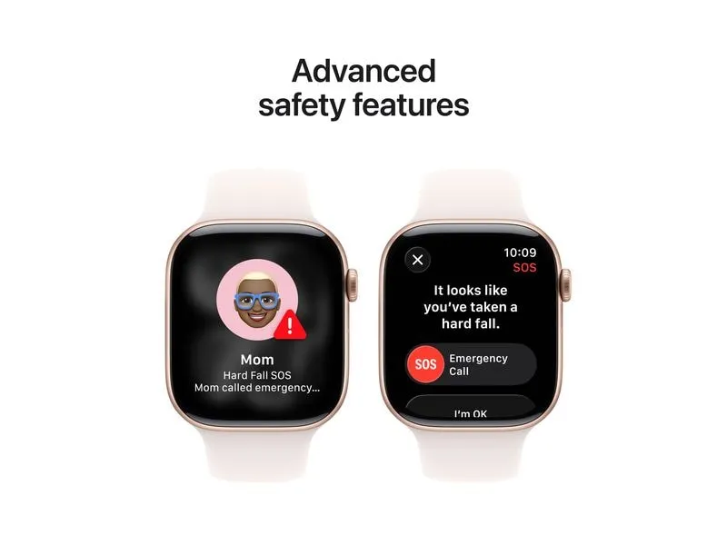 Apple Watch Series 11 46 mm LTE Gold Titan Light Blush Sport M/L Apple Watch Series 11 46 mm LTE Gold Titan Light Blush Sport M/L